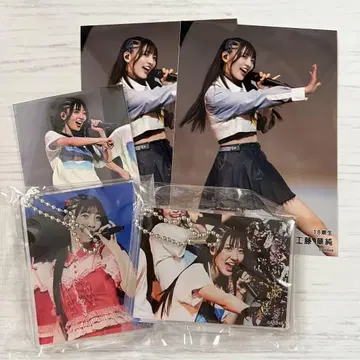 AKB48 쿠도 카스미 푸른 하늘 콘 스크래치 굿즈 모음