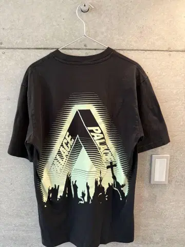 PALACE come to my church 티셔츠 축광 블랙 M