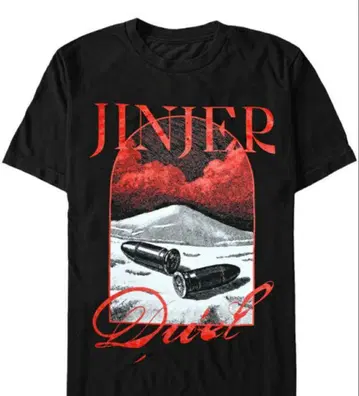 JINJER 2025 투어 T셔츠 XL 사이즈 미사용품