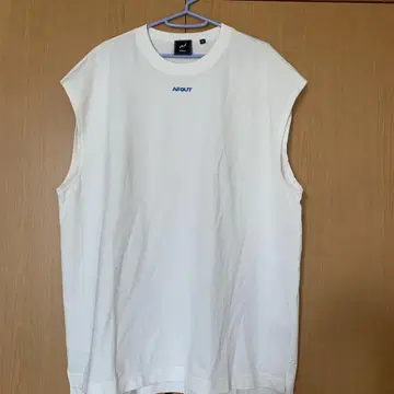 AIlOUT XL 화이트 탱크탑