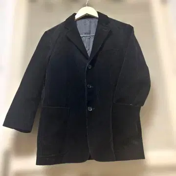 블랙 코듀로이 테일러드 자켓 6