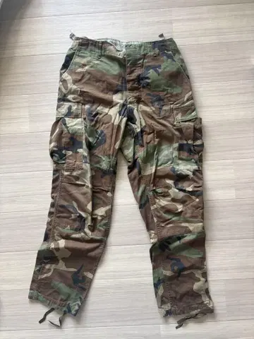 카모플라쥬 카고 팬츠 구제 의류