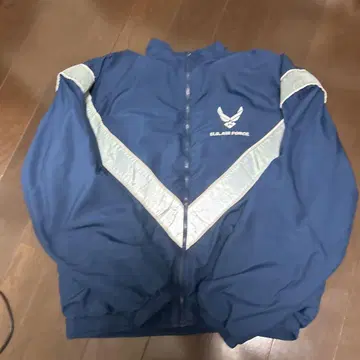 usairforce 트레이닝 자켓 네이비