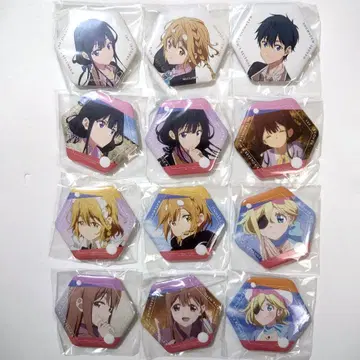 마사무네 군의 리벤지R 육각형 캔뱃지 [전 12종]