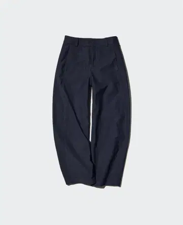 UNIQLO 저지 배럴 레그 팬츠 XL NAVY