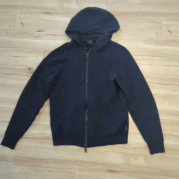오늘 최종 게재 Armani Exchange 네이비 후드티
