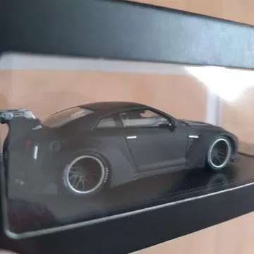 Nissan GT-R R35 매트 블랙 미니카 1/64