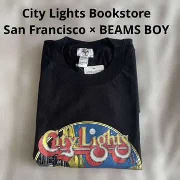 City Lights Bookstore x BEAMS BOY 별주 T셔츠
