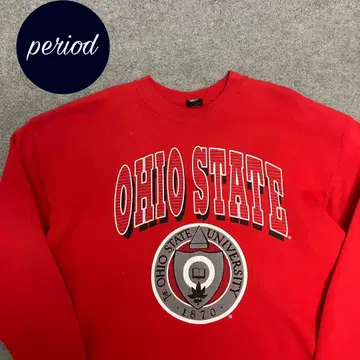 P2559 90s vintage ohio 칼리지 프린트 맨투맨