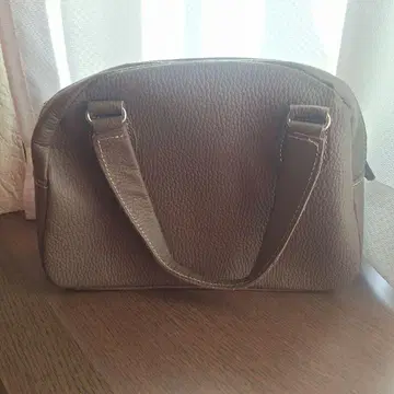 가죽 핸드백 미니 보스턴 에토프 그레이지 천연 가죽