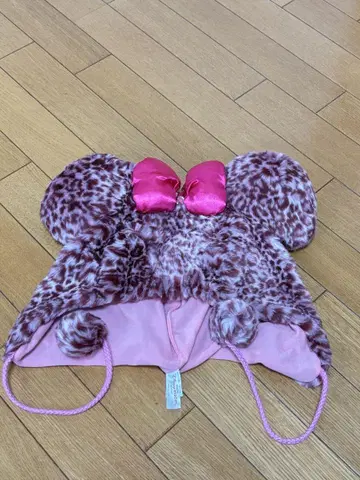 미니 마우스 레오파드 무늬 팬 캡