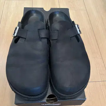 Hobo 블랙 클로그 샌들