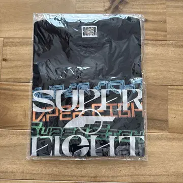 슈퍼 파이터 그래픽 T셔츠 블랙