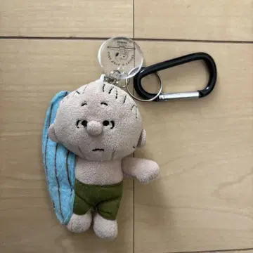최저가 스누피 서프샵 한정판 라이너스 키링