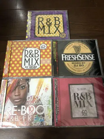 HIP HOP/R&B 미사용 새상품 CD 19장
