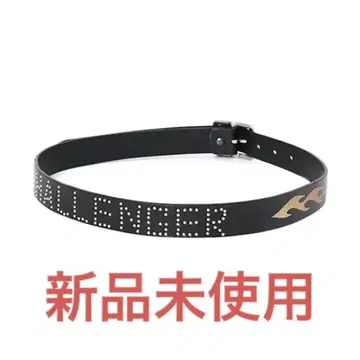 챌린저 파이어 레더 벨트 블랙 새상품