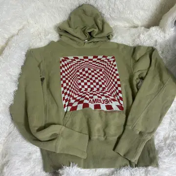 AMBUSH illusion 후드티 그린