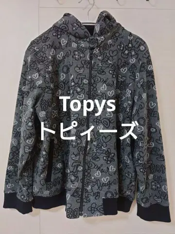 Topys 토피즈 긴팔 점퍼 겉옷 그레이