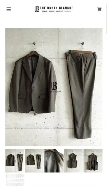 the urban branche 턱시도 카키 TX29