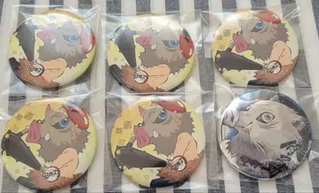 귀멸의 칼날 하시비라 이노스케 캔뱃지 ufotable