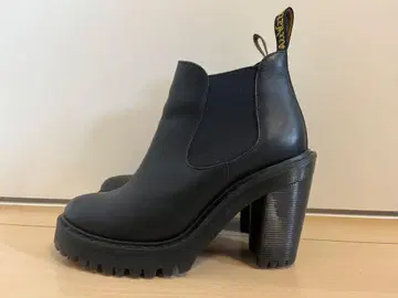 닥터마틴 사이드 고어 힐 부츠 (BLACK) 23.0cm