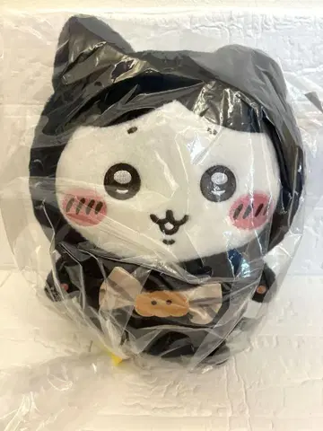 치이카와 (먼작귀) 검은 고양이 봉제 인형 하치와레