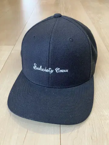 Subciety Crew 블랙 야구 모자
