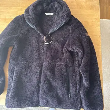 AIGLE 플리스 자켓 M 다크 브라운