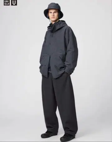 UNIQLO U 브러쉬드 맨투맨 와이드 팬츠 M