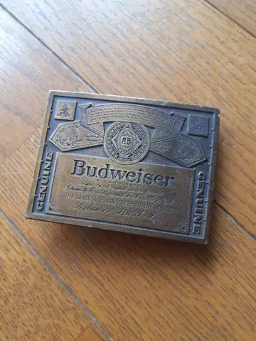 BUDWEISER 버드와이저 벨트 버클 시카고 USA