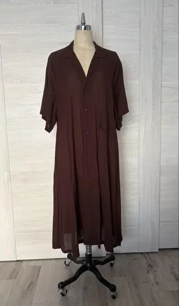 edwina horl 셔츠 원피스 brown