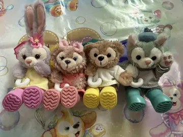 뷰티풀 레이니 데이즈 봉제 인형 스트랩 4개 세트