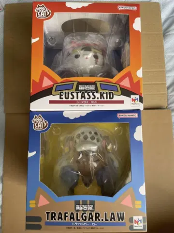 냥토모 큰 냥피스 원피스 트라팔가 유스타스 로 키드