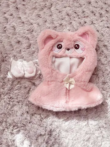 봉제 인형 의류 옷 옷 갈아입기 핑크 양말 세트