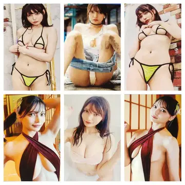 니토리 사야카 L판 사진 사이즈 6매