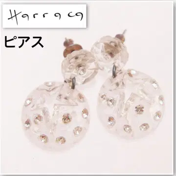 [ 새상품급 ] Harraca-아라카 별 모양 클리어 귀걸이