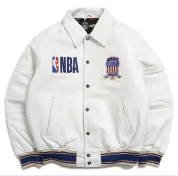 AVIREX NBA ALL TEAM 가죽 자켓