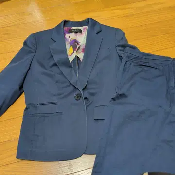 가격 인하 Paul Smith BLACK 네이비 스커트 수트 상하의