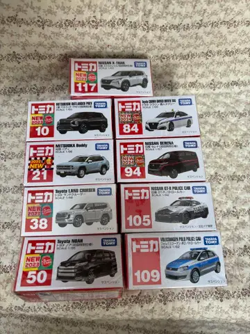 토미카 초회 특별 사양/일반 버전 9개 세트 묶음 판매 타카라토미 미니카