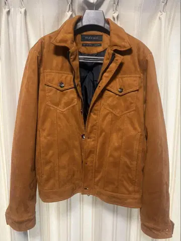 ZARA MAN 브라운 스웨이드 자켓 L 사이즈