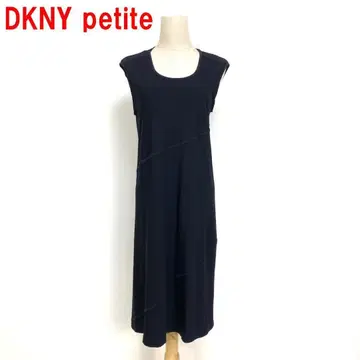 A5979 DKNY 롱 원피스 프렌치 슬리브 네이비 M/L