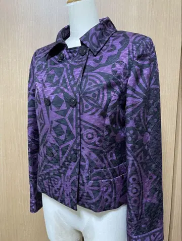 레오나르 LEONARD FASHION 보라색 자켓 사이즈 38