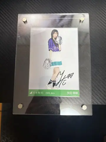 노기자카46 브로마이드 베이스볼T셔츠 야타 모에카 히키 사인 포함