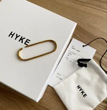 [ HYKE ] 이어커프 라지 골드