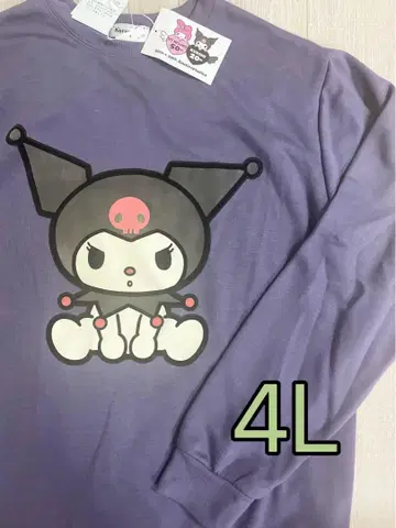 완판템 20주년 쿠로미 트레이닝복 풀오버 맨투맨 4L