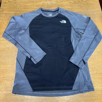 THE NORTH FACE 긴팔 티셔츠 블랙/그레이