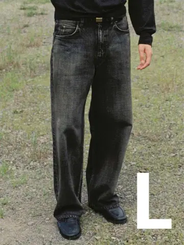 Straight Heritage Denim Pants L 사이즈