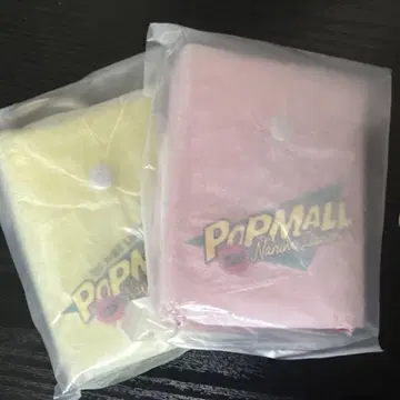 나니와단시 POPMALL 클리어 케이스 (앨범 로고) 핑크