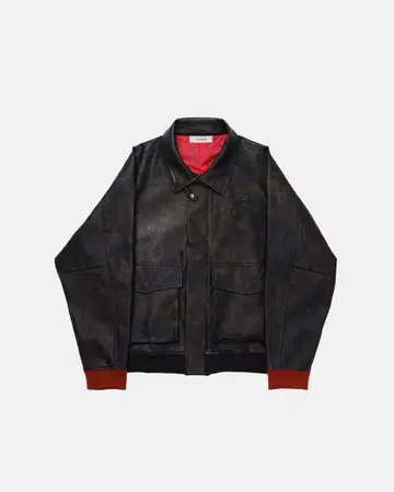 Zutomud Fake Leather Blouson