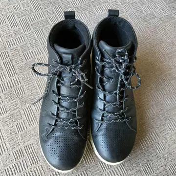 [ 새상품 ] ecco 에코 부츠 고어텍스 블랙 가죽 24cm